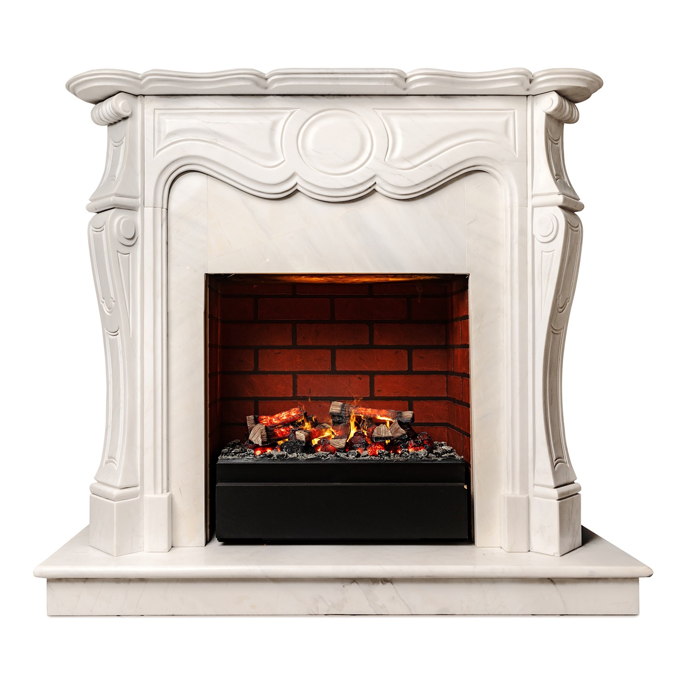 Fireplace in Ancient Style