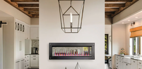 Napoleon Clearion Elite See Through Electric Fireplace For Sale