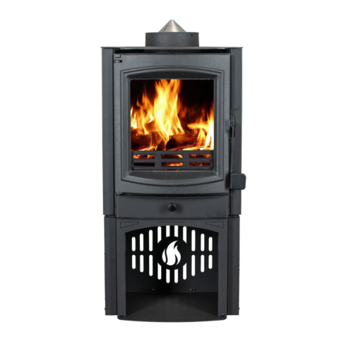 Breckwell SW500 16" Black Freestanding Wood Burning Stove For Sale