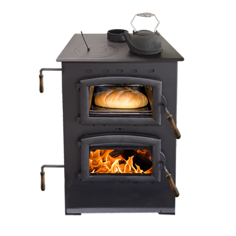 Buck Stove Homesteader 27" Wood Burning Cook Stove and Baking Oven For Sale