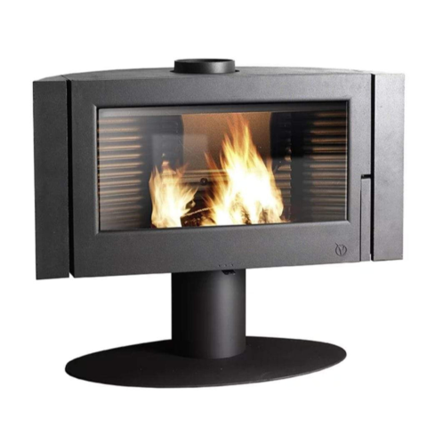Invicta Antaya 41" Cast Iron Wood Burning Stove For Sale