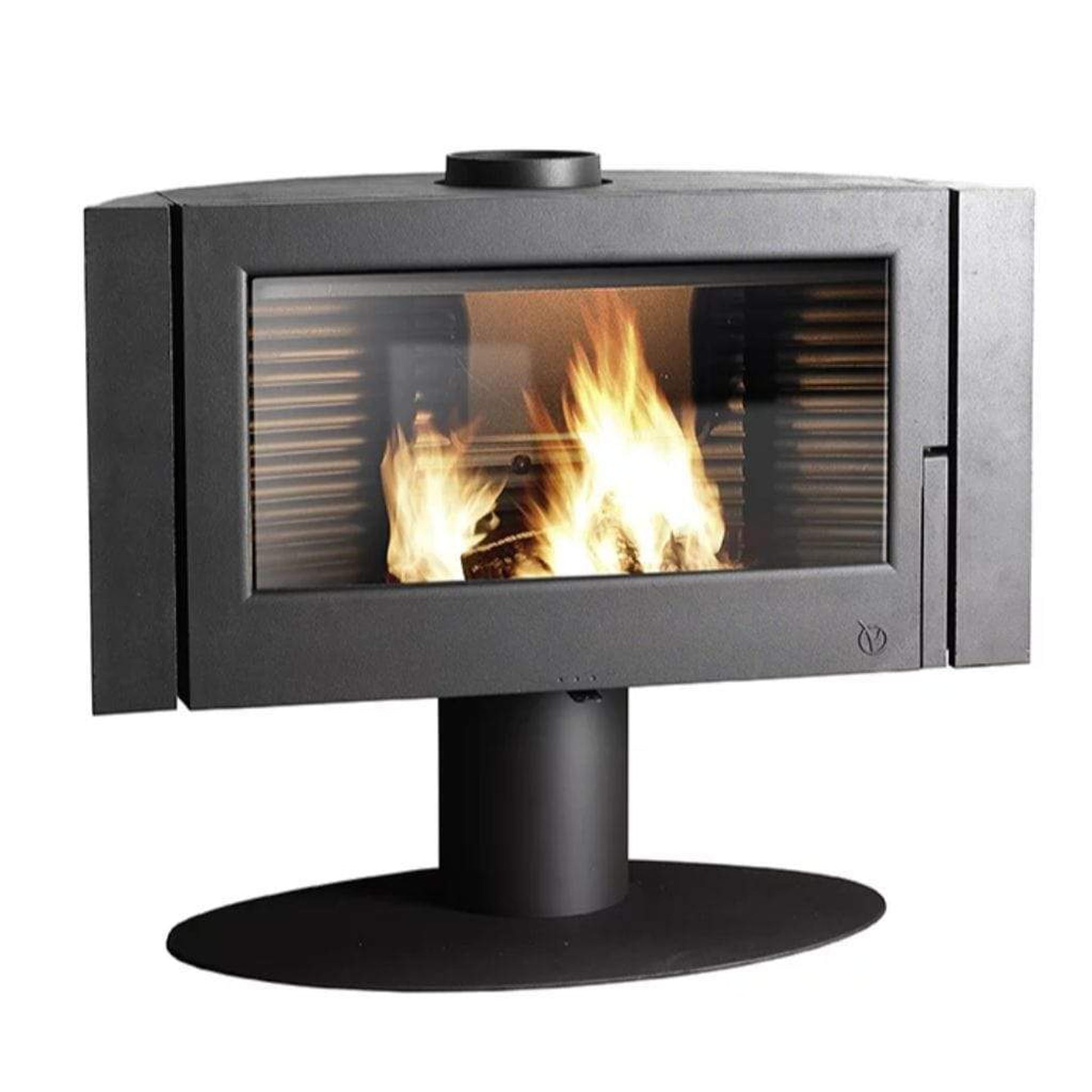 Invicta Antaya 41" Cast Iron Wood Burning Stove For Sale
