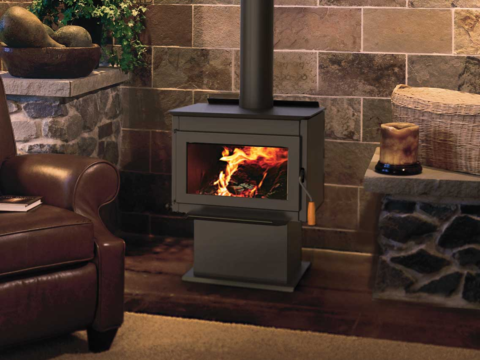 IronStrike Tahoma 1600 Freestanding Wood Burning Stove For Sale