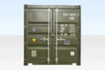 10ft Shipping Container, Green – One Trip - Image 3