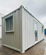 21ft x 8ft Custom Office Cabin - Image 11