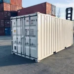 20ft Shipping Container, White RAL 9003