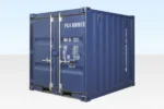 8ft Shipping Container, Blue – One Trip