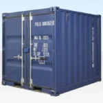 8ft Shipping Container, Blue – One Trip