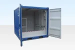 8x8ft Raised Bunded Store