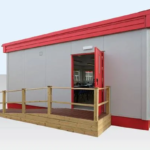 40ft Modular 3-Bay Office Building